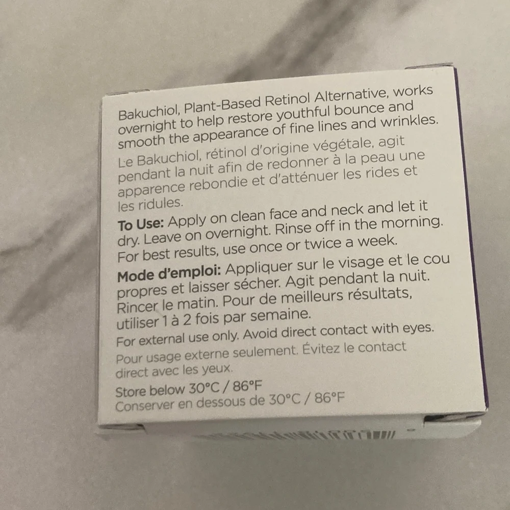 Rejuvenating Sleeping Mask - Purple